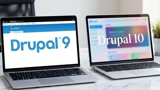 build a professional drupal website with clean design