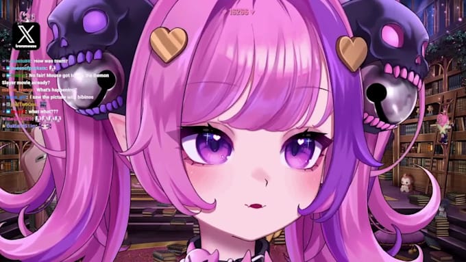 create a custom 3d vtuber model with full rigging vrm for vrchat vroid streaming