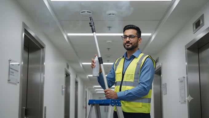 provide fire alarm system design, testing and safety report
