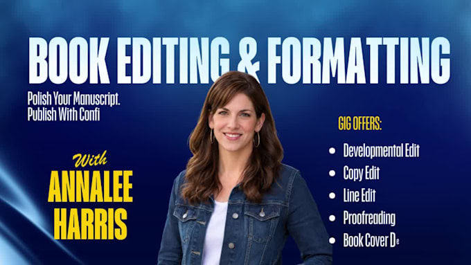 do book editing and formatting proofreading self help journal nonfiction ebook
