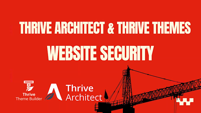 design wordpress web by thrive architect and thrive themes