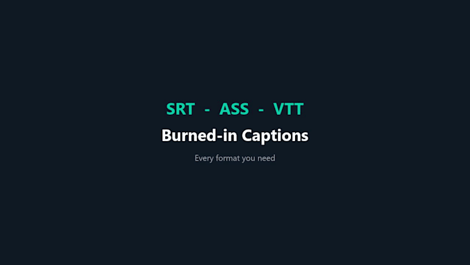 add accurate hebrew and english subtitles and captions to your video