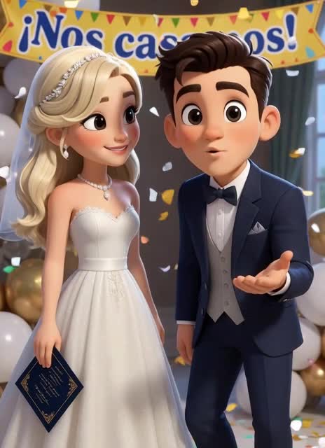 crearé videos personalizados cartoon 3d a partir de tus fotos