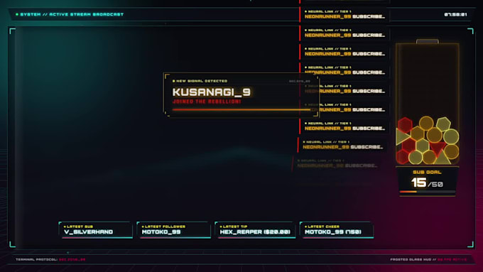 code a custom twitch chat box or stream widget