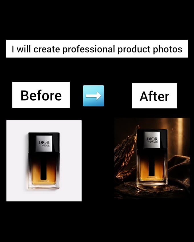 create professional product photos