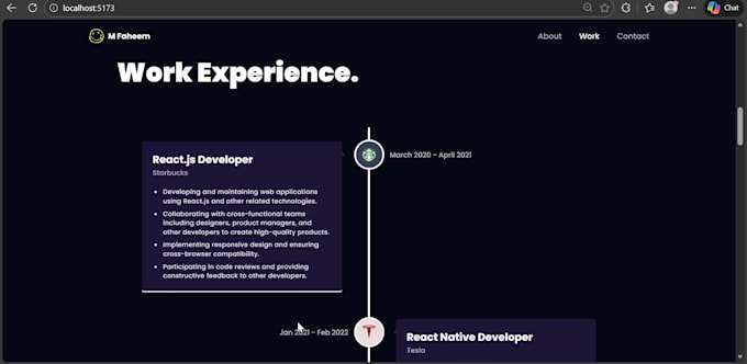 build 3d website with threejs react fiber experience