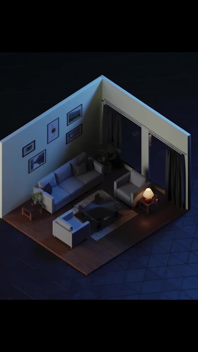 create a 3d isometric animated explainer video