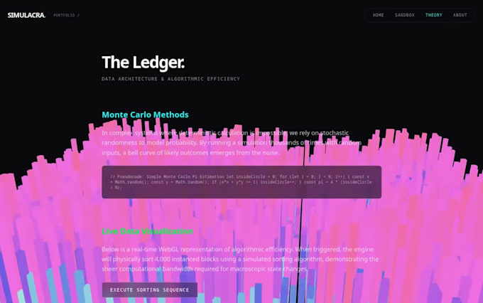 build an interactive 3d animated website with and webgl