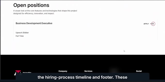 design and develop a modern responsive business website