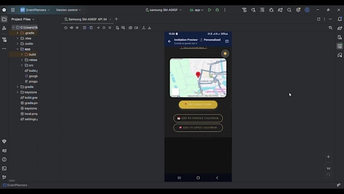 develop a native android app with kotlin and database backend
