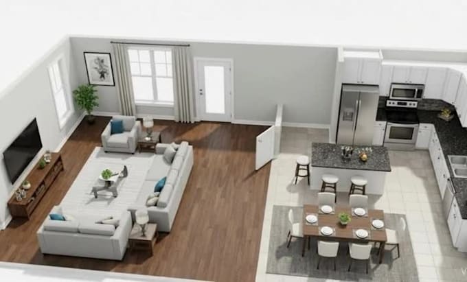 Create 2d and 3d floor plans with realistic renders using floorplanner ...