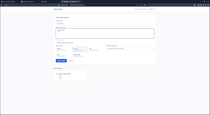 build a custom python application with ai features
