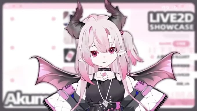 design male female anime vtuber model live2d and rigging for vtube studio