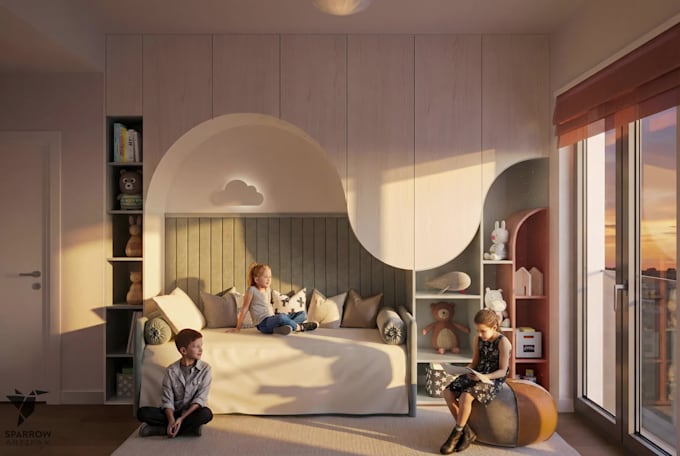 create photorealistic 3d interior renderings