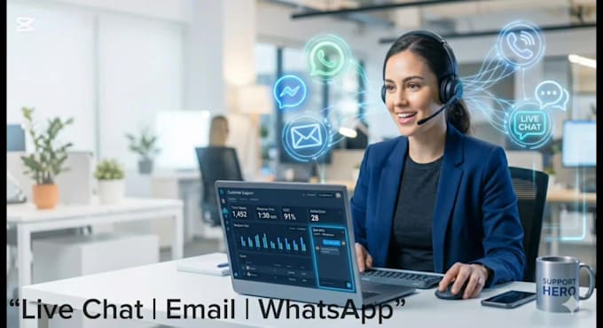 do customer service and chat support