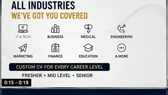 design modern and ats cv