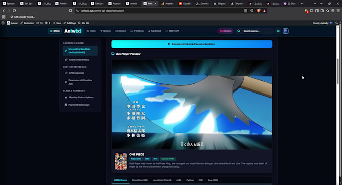 provide an ad free anime streaming player