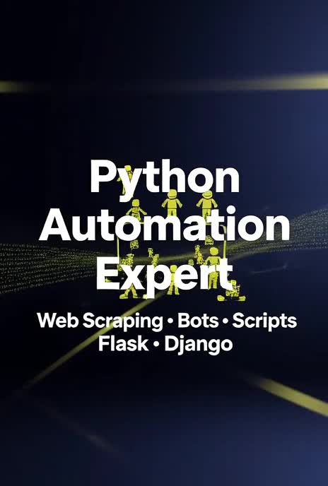 do python automation, web scraping, bots, and custom scripts