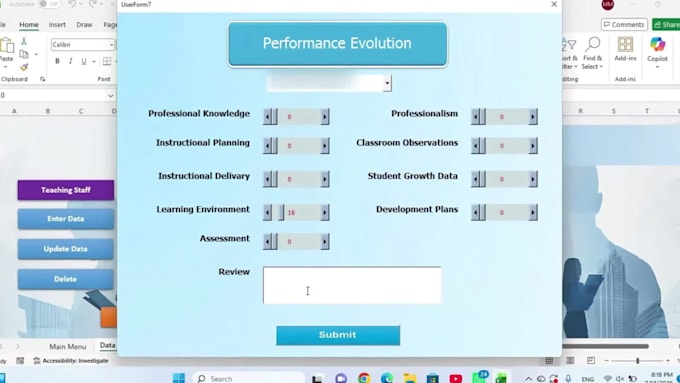 build custom excel vba applications