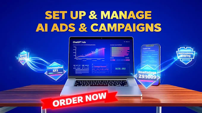 setup and manage chatgpt ads and google gemini ai max campaigns