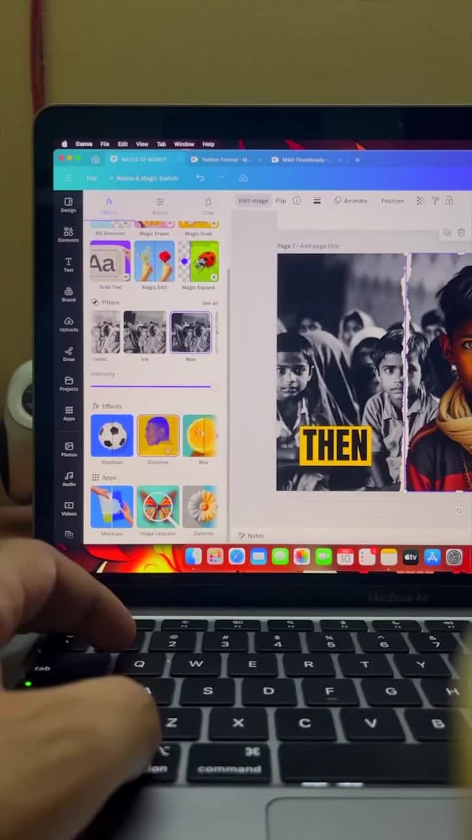 create viral ai youtube thumbnail design