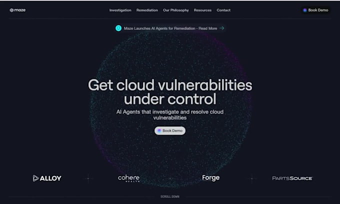 build 3d animated interactive parallax webflow website lottie animation