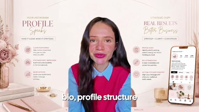 optimize your instagram bio and profile to attract clients