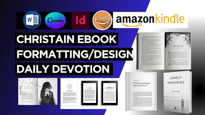 format write design proofread christian ebook daily devotion kdp prayer journal