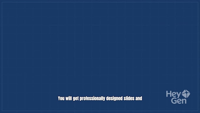 design professional and eye catching presentations