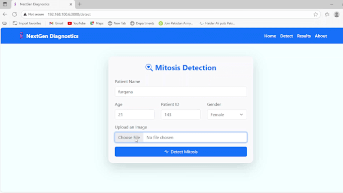 develop ai integrated web projects and train ai models