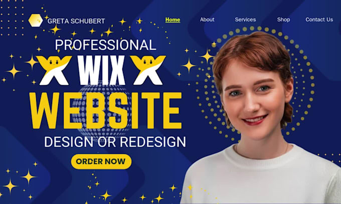build professional fast loading wix business website design wix website redesign