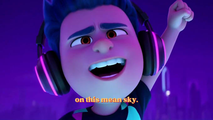 create ai music video with lip sync, 3d animation and lyrics