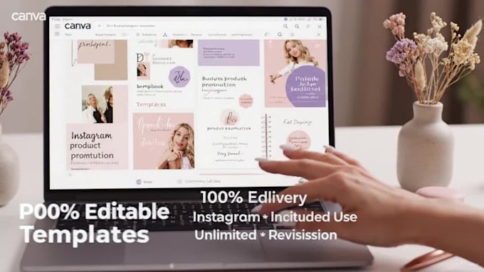 design custom canva templates and business card