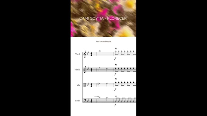 arrange strings for your song
