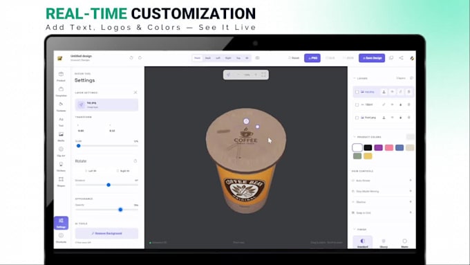 build a live 3d product configurator with PHP and javascript
