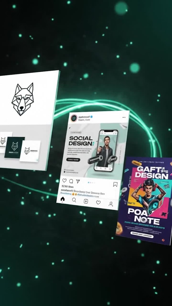 create a professional level design on any type of content