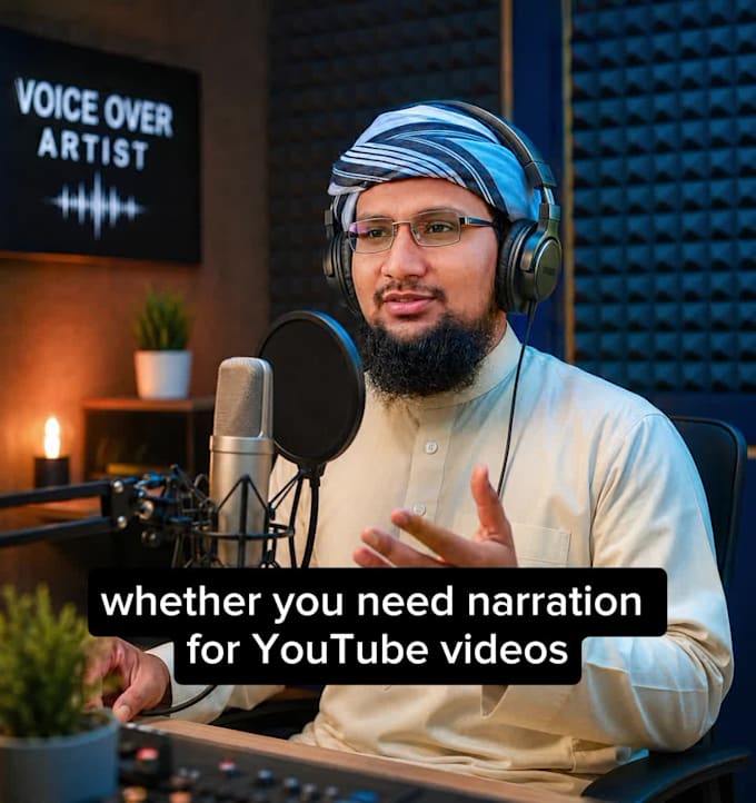 create professional voice over