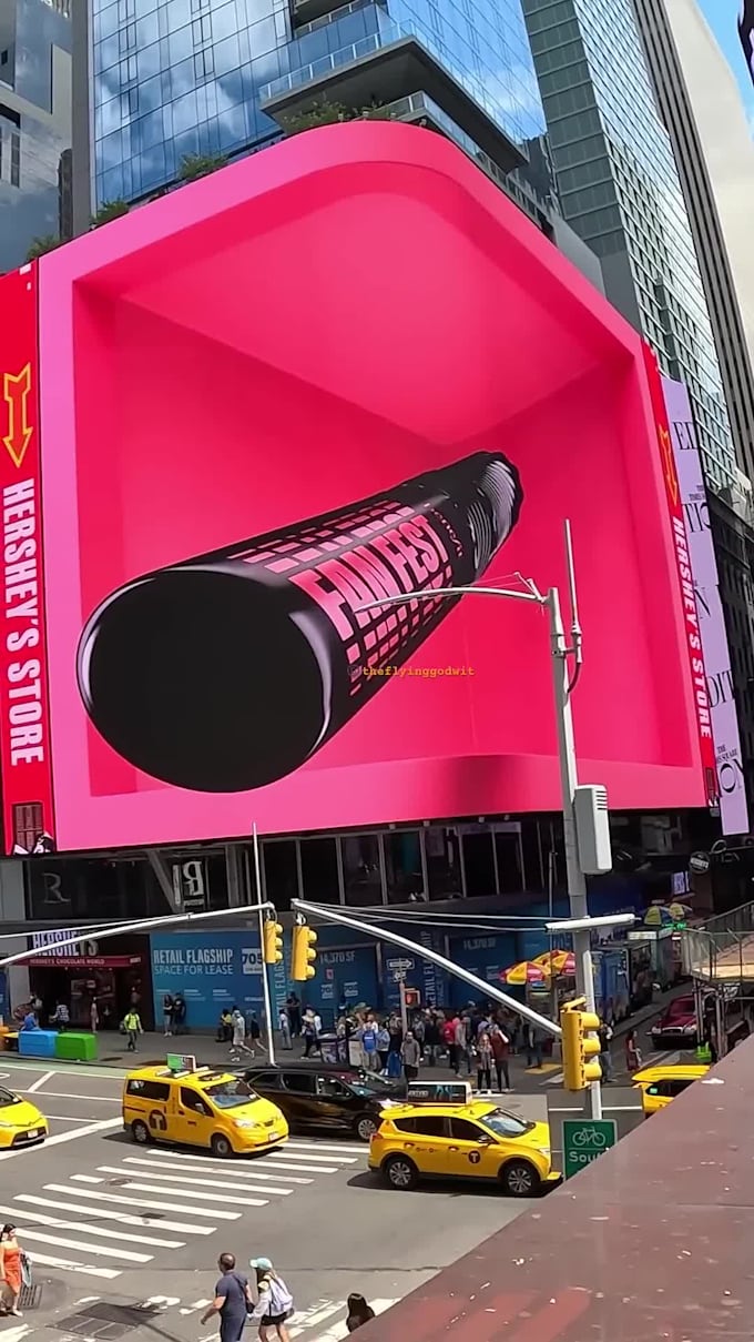 create professional billboard animation for led screens, digital ads