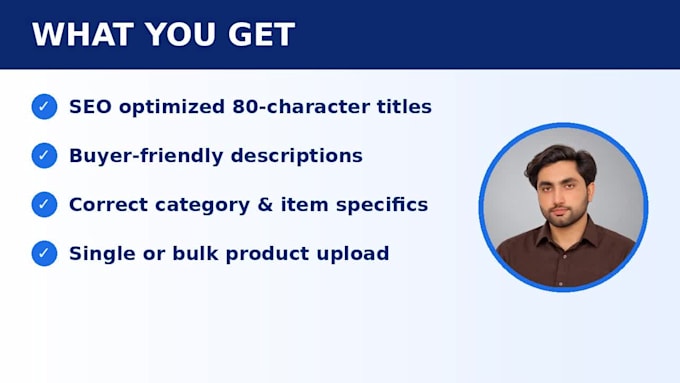 create SEO optimized ebay listings