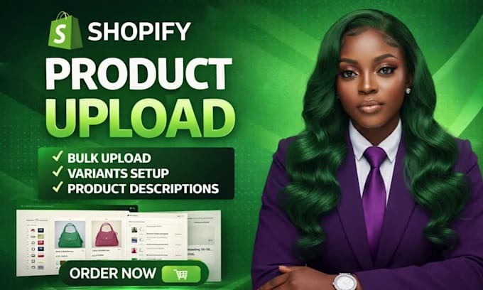 upload and optimize products on shopify store professionally