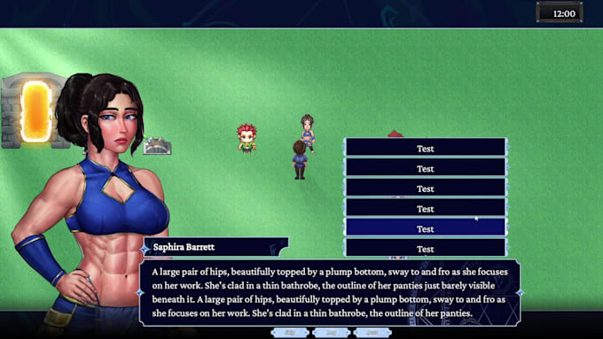 create pixel art sprites, character  and animations for games