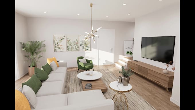 interior designs and exterior designs with realistic renders