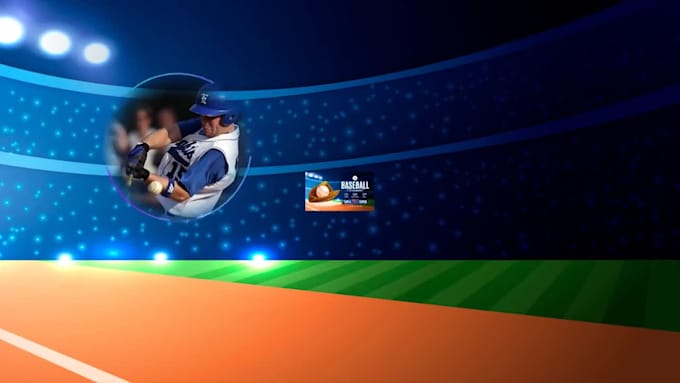 create epic 3d sports intro animation and logo reveal