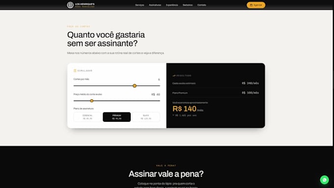 build a responsive landing page with modern design