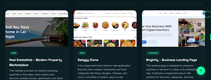 build a clean and user friendly frontend website