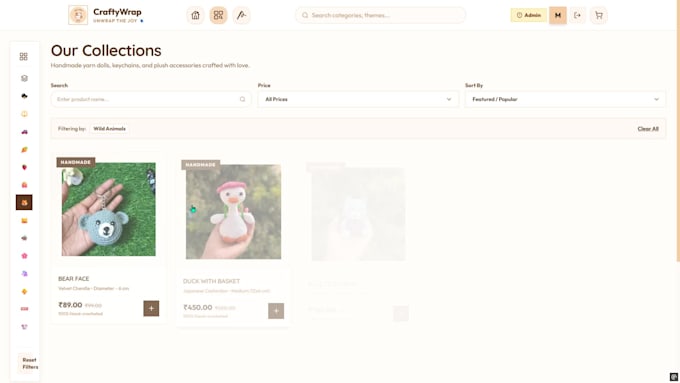 develop a custom full stack website with react, node and mongodb