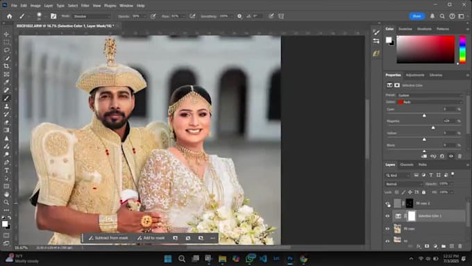 do photoshop highend portrait retouch