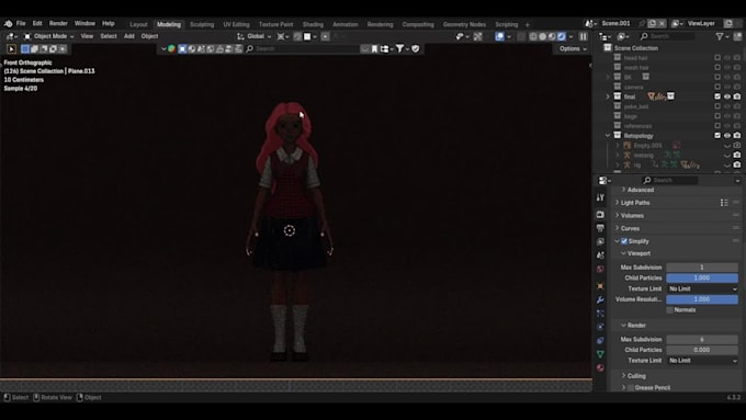 create stylized 3d character for animation and kids content