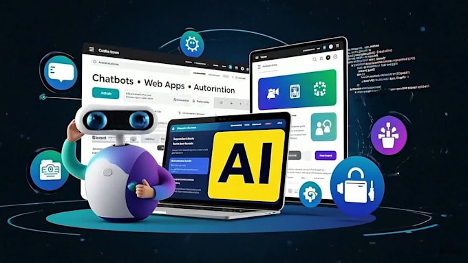 develop ai website, ai chatbot , ai web application