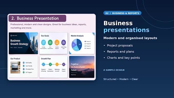 create professional PPT presentations and design websites